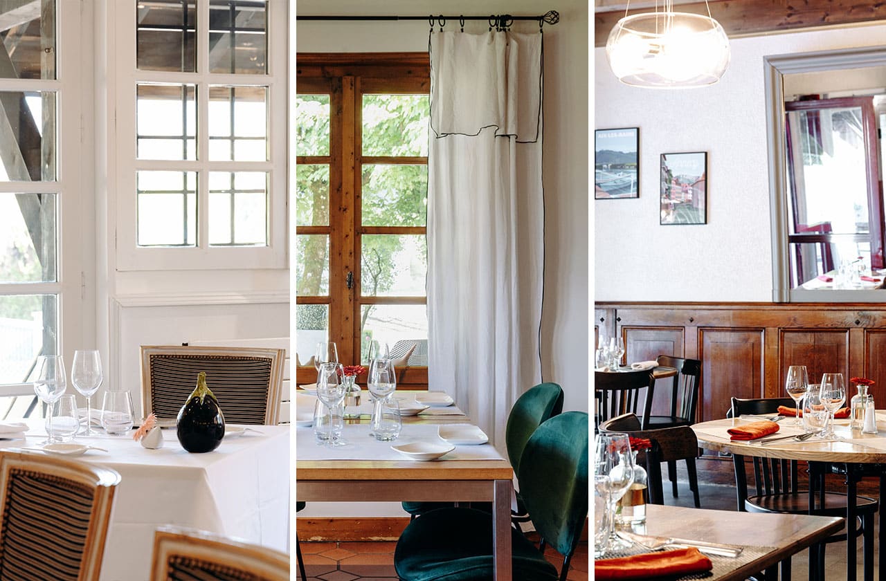 Salle élégante, cosy, bistrot